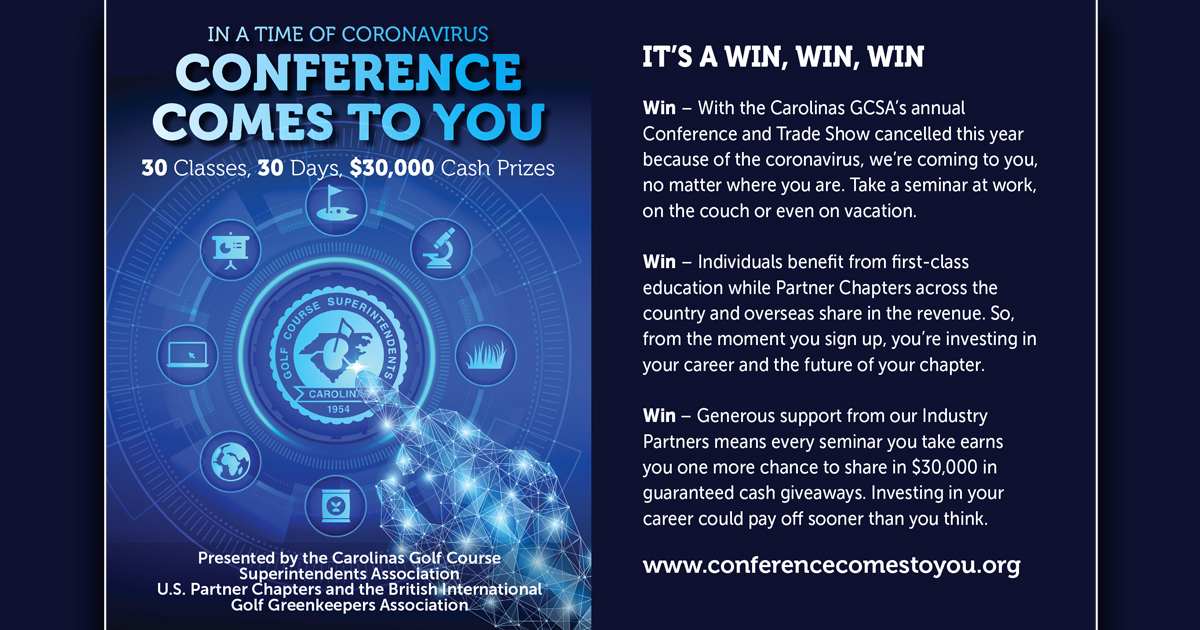 Carolinas - Conference Comes to you virtual series